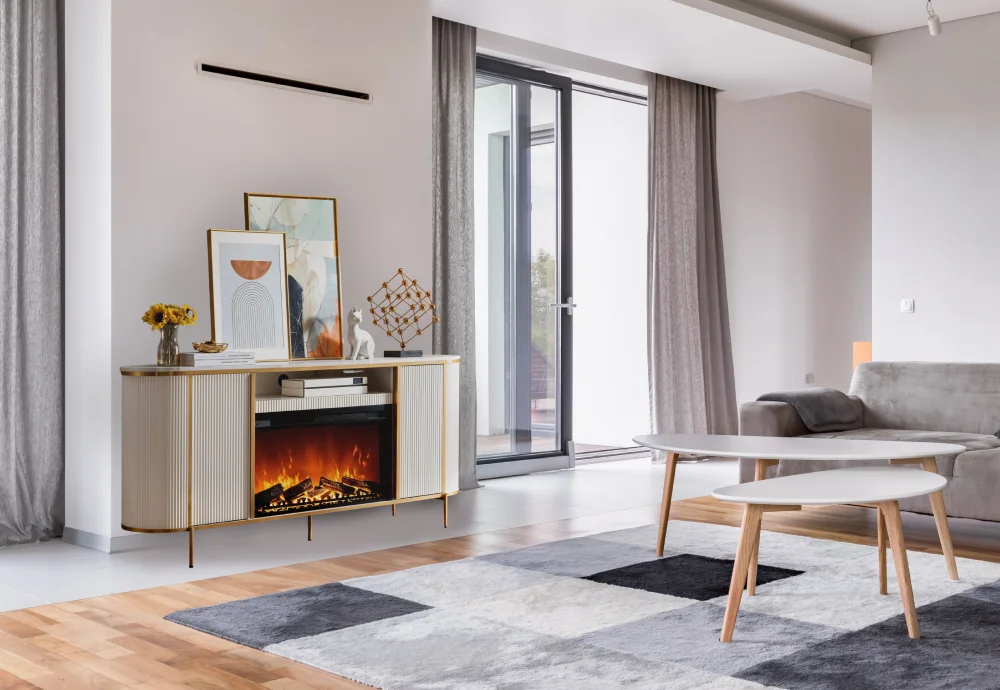 electric fireplace tv stand